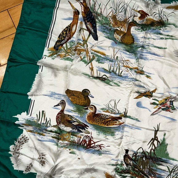 Bird vintage scarf - Picture 2 of 7